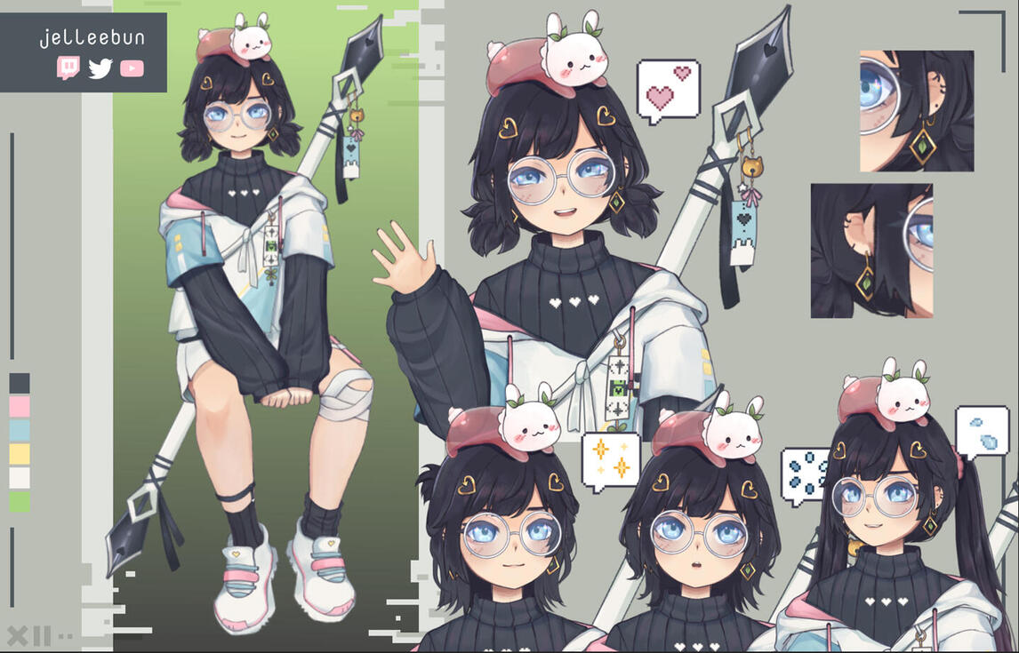 jellee 2.0 (Live2D model art by nekorichii)